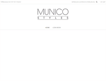 Tablet Screenshot of munico-styles.com